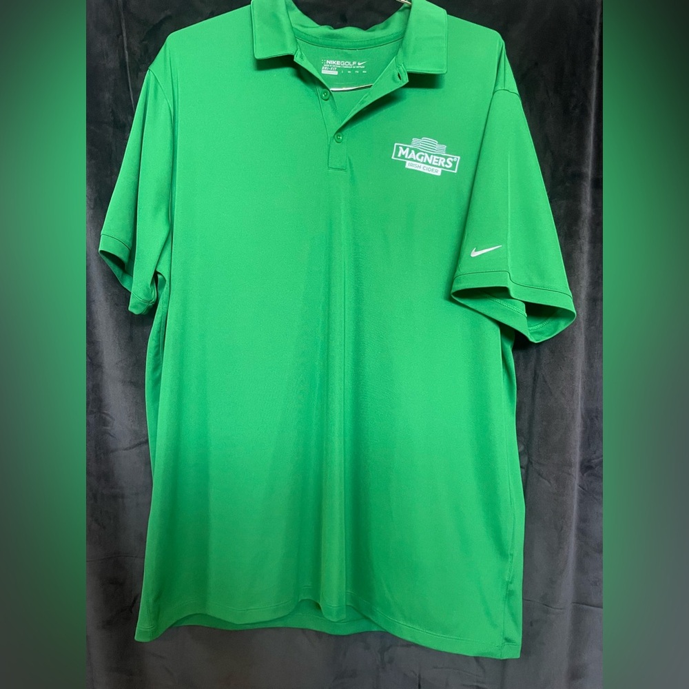 Nike Golf Magner’s Logo Green Polo